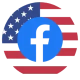 美国 Facebook 账号 | 邮箱 + | 手机 + | Cookies (Json) + | 头像 + | Token +